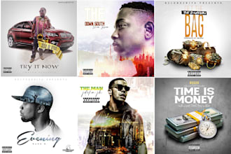 design professional hip hop, rap, and urban mixtape album cover art