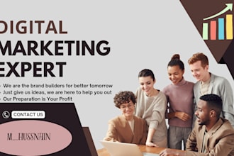 be your digital marketing and social media manager
