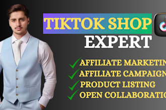 setup tiktok shop, product listing, affiliate marketing