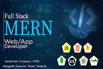 build website as full stack web developer, mern stack developer