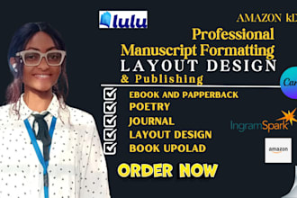manuscript formatting google doc paperback journal design ebook kdp upload