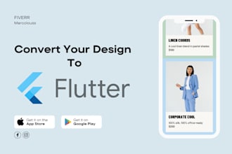 convert adobe xd or figma UI to flutter code