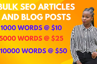 write SEO health and fitness blog posts for you