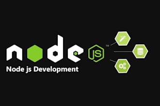 be your node js developer for developing apis and backend