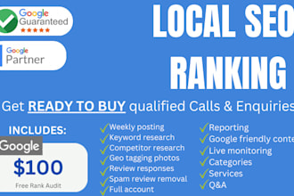 grow google local SEO map pack rankings for aesthetic medspa clinics