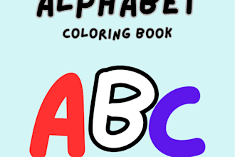do alphabet coloring books