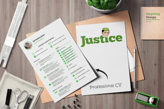 design an attractive CV for you