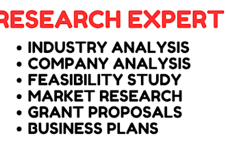 conduct a powerful comprehensive market research analysis