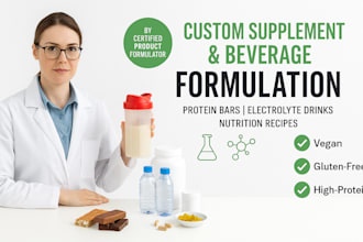 do formulation for beverages and juice recipes protein powder bar, vitamin fruit