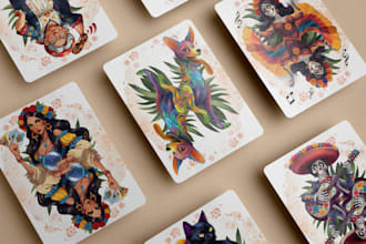 design custom poker cards and playing cards