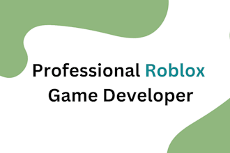 fully develop your roblox studio game and also rank your game
