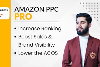 be your amazon marketing expert for amazon PPC campaigns