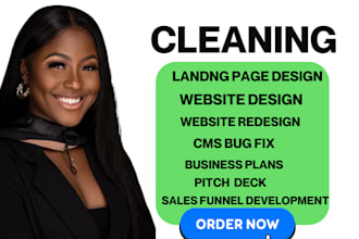 build wordpress laundry landing page laudromat website cleaning website