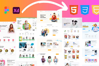 develop in 1 day a frontend website with HTML CSS javascript
