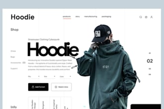 design anime shopify store, manga shopify website or clothing store with shopify