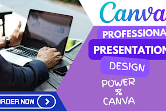 create professional PPT presentation canva, keynote and google slides