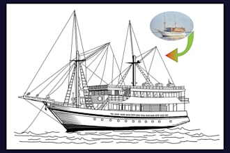 from image or photo to vector only 1 hour