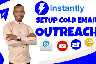 be your cold email outreach expert on instantly lemlist la growth machine