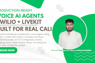 build a custom twilio voice ai agent with python fastapi and real time ai