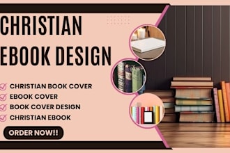 design christian book cover ebook cover daily devotion prayer journal