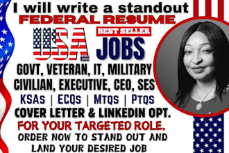 write ats federal resume writing, veteran, military, USA jobs, government, IT
