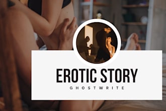 ghostwrite romance fiction book, erotica story, nsfw, fanfiction, novel editing