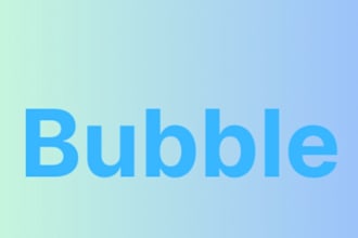 develop your saas app, CRM, mvp, website with API integration on bubble io