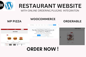 setup restaurant website food ordering site woocommerce food on wordpress