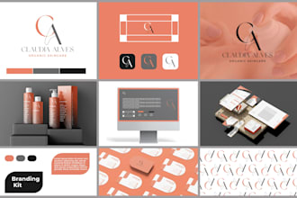 design luxury logo and branding kit for you