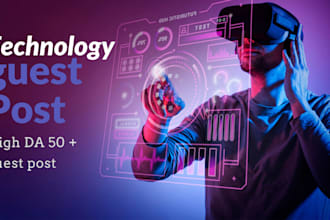 write and publish technology guest post with SEO tech blogs