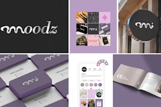 create luxury minimal brand identity guidelines, brand book, and branding