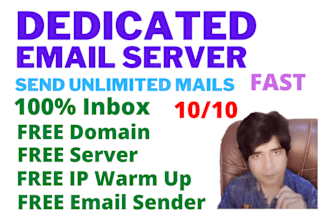 dedicated smtp email marketing server to send million emails