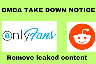 remove copyright leaked content on onlyfans chaturbate models under dmca