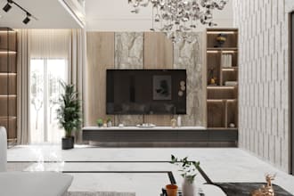 do realistic home interior 3d designing and rendering