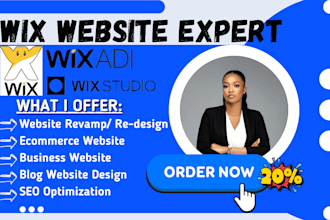 design wix website wix adi wix website studio booking x SEO optimization