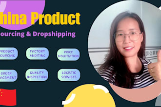 be your product sourcing inspection and drop shipping agent in china