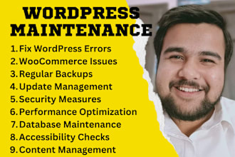 do wordpress maintenance, wordpress help, wordpress support, wordpress manager