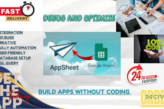 fix bugs and automate in your appsheet app