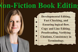 edit your non fiction book