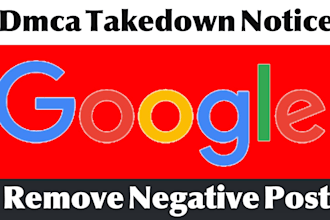 takedown remove unwanted google search bad negative page, article,news,letter