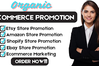 do ecommerce marketing dropshipping store etsy store amazon ebay shopify sales