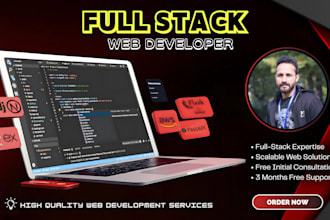 be your full stack web developer and software artitect