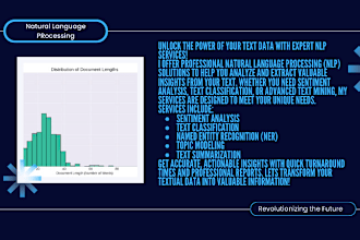 provide expert nlp services for text analysis and processing