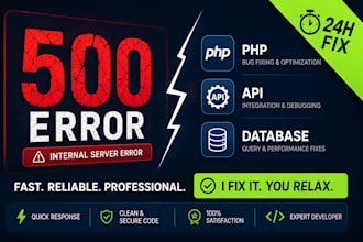 fix laravel bugs, laravel errors, and php laravel web development issues