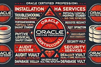 oracle db ebs installation backup and recovery sql tuning ha services and DR