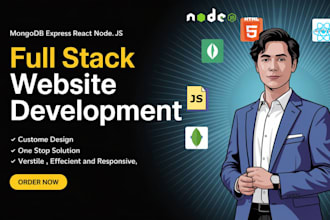 do full stack mern website development