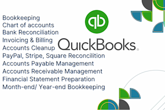 do bookkeeping in quickbooks online