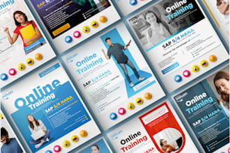 create 26 eye catching social media posts and ads