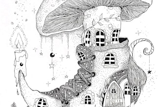 create the most fascinating doodle art illustrations