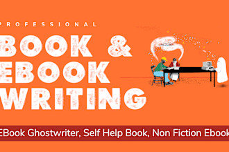 ghost write 30,000 words ebook as ghost book writer, and ghost ebook writer